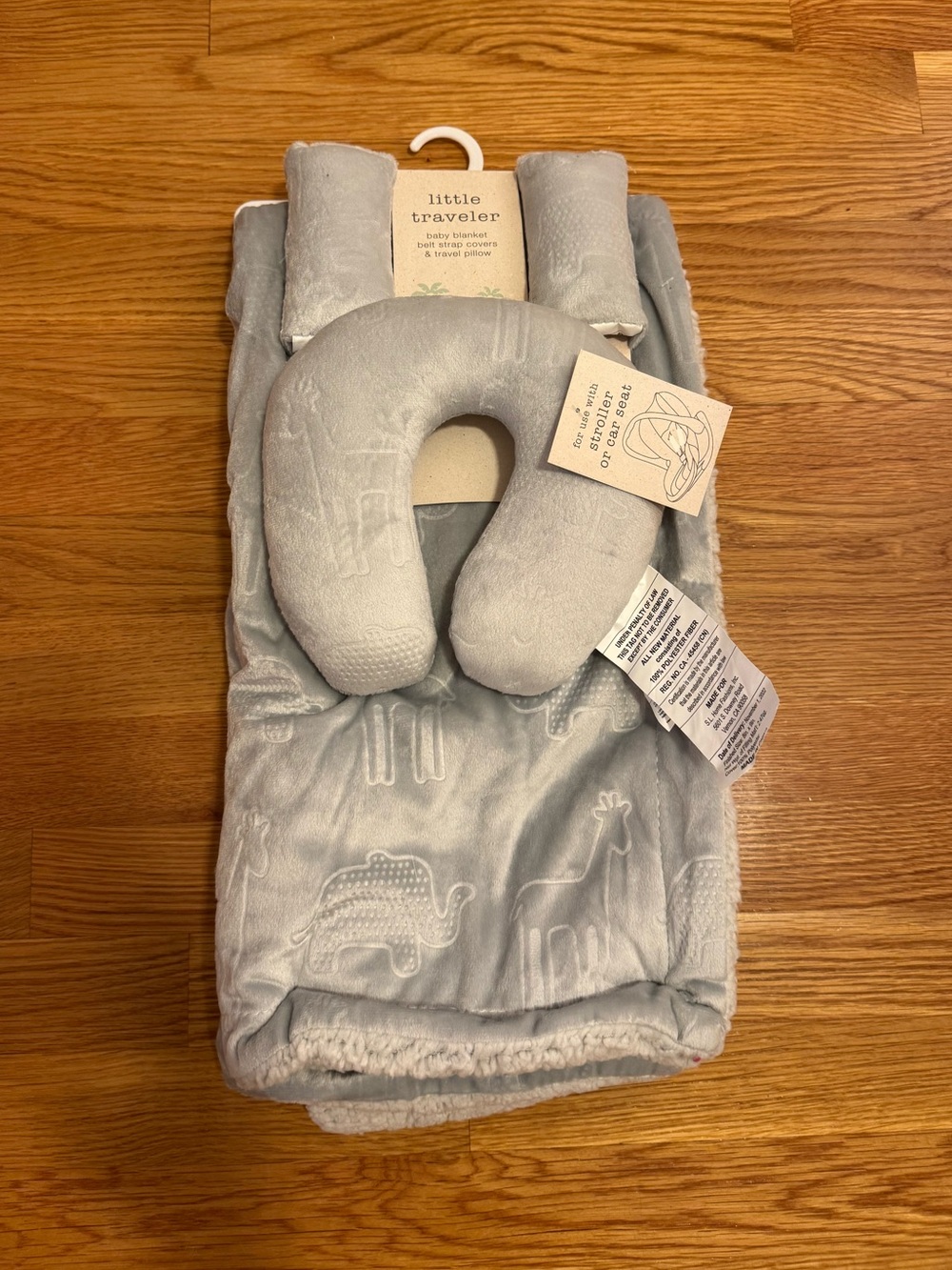 Baby blanket & travel set